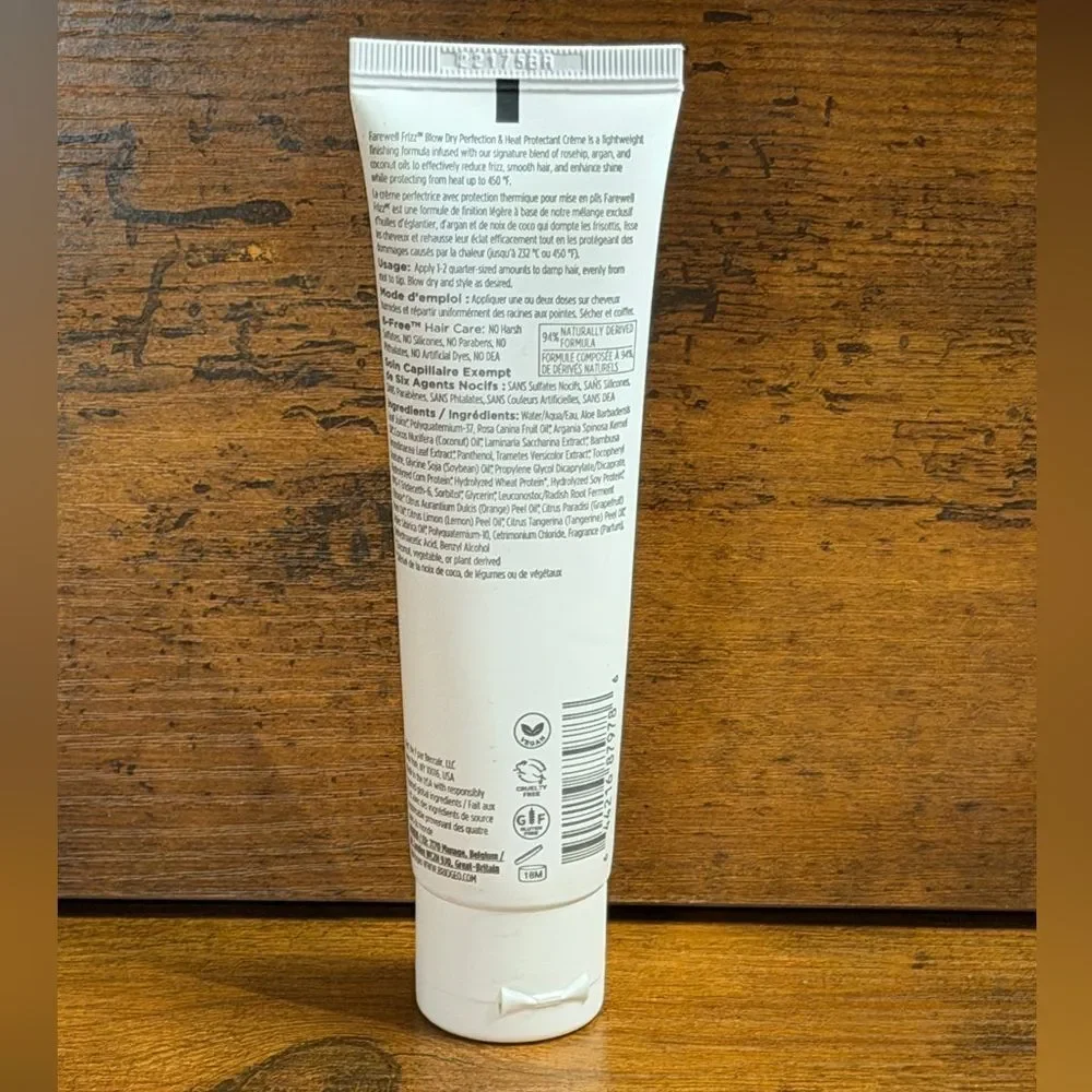 Briogeo Farewell Frizz Blow Dry Cream + Oil Blend Set 2oz & 1oz NEW